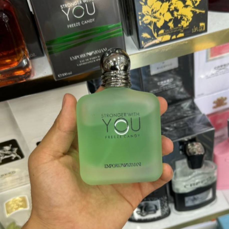 lussodeparfumee_9faf1f165c35c7035b1b3f3a8fedad8c Armani Stronger With You Freeze Candy Edt 100 ml - Görsel 1