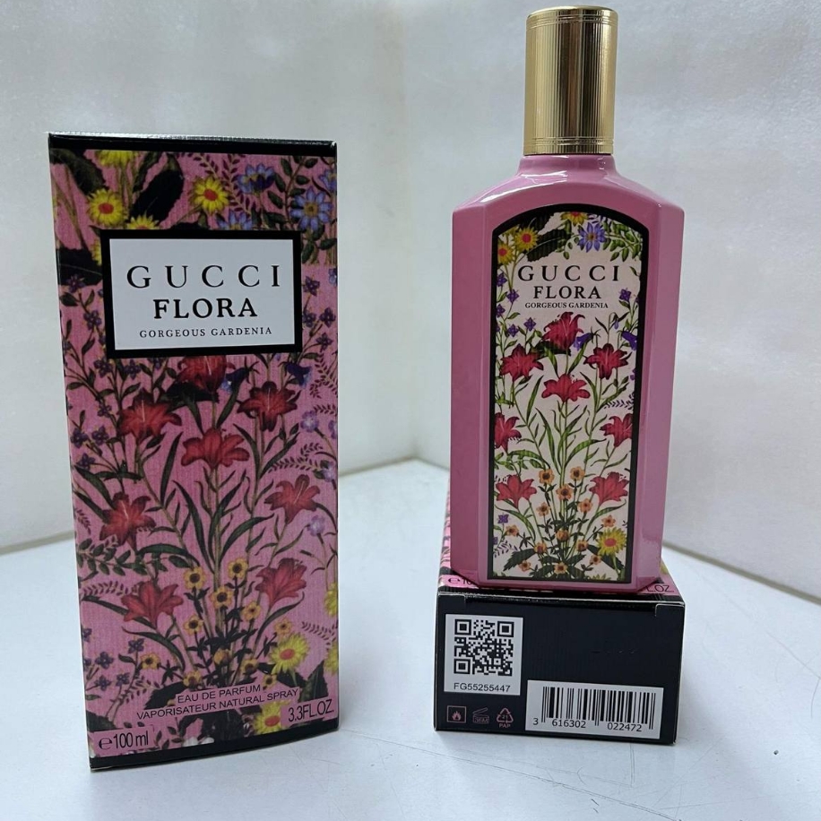 lussodeparfumee_ae70f1462707eb48589086294e9689f9 Gucci Flora Gorgeous Gardenia EDP 100ML Kadın Parfümü - Görsel 1